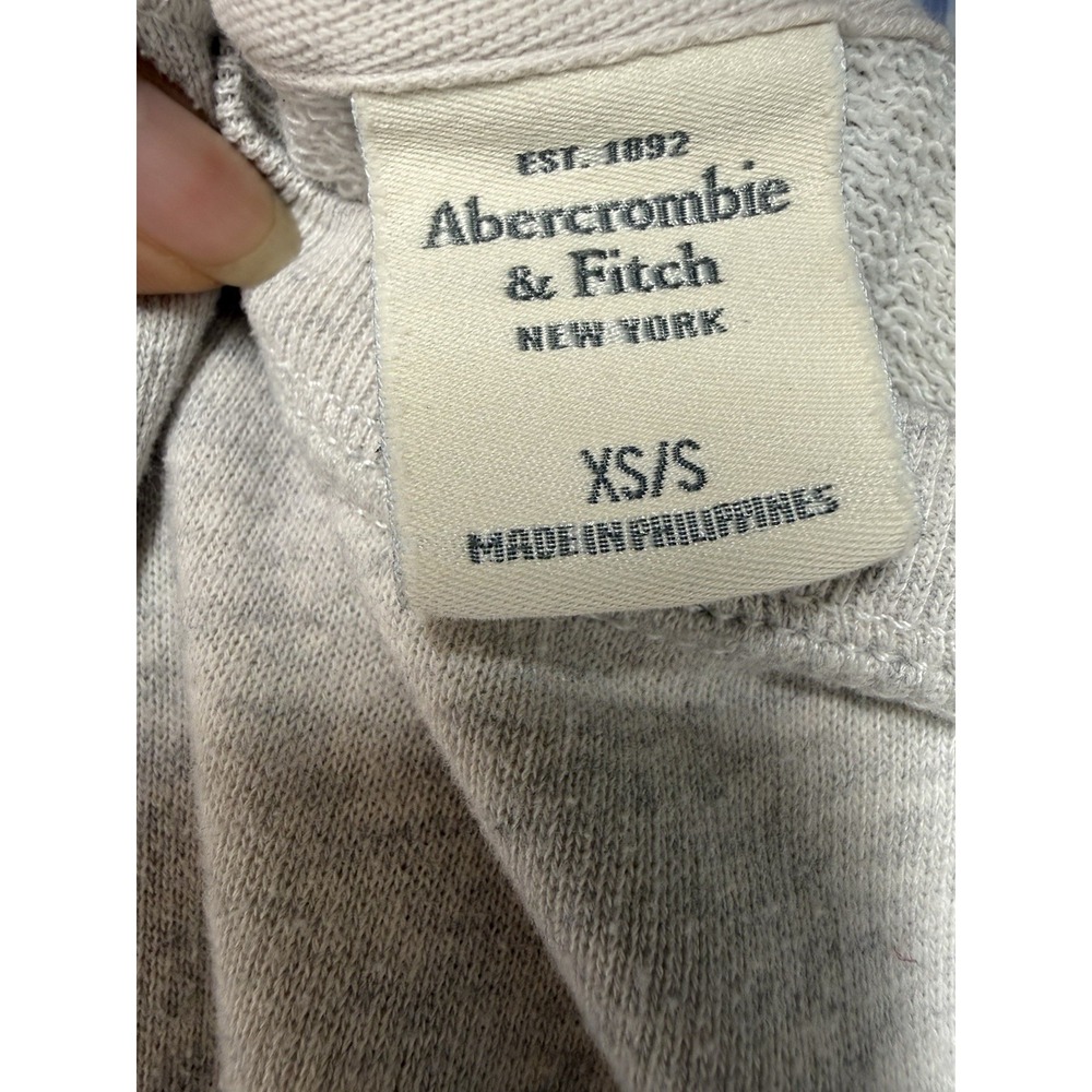 Abercrombie & Fitch Graphic Light Weight Crewneck Sweatshirt Mens Size XS/Small - Picture 12 of 12